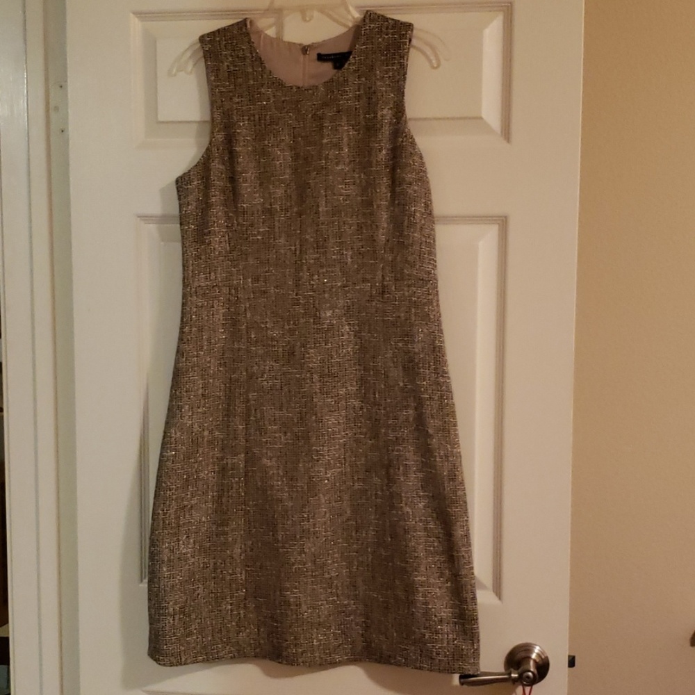 Theory Tweed Shift Dress
